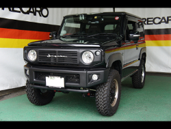 SUZUKI�@�W���j�[�@JB64W�@�Ɂ@RECARO�i���J���j�@SR-7F�@Lassic�@BK�@�A�[�����X�g�t���@���@SR-7F�@Lassic�@BK�@�V�[�g�q�[�^�[�t���@����