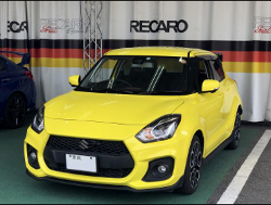 SUZUKI�@�X�C�t�g�X�|�[�c�@ZC33S�i2017�N�j�@�Ɂ@RECARO�i���J���j�@SR-6�@GK100S�@BK/RED�@�V�[�g�q�[�^�[�t���@����