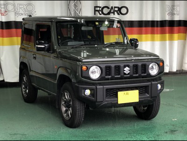 SUZUKI�@�W���j�[�@JB64�i2018�N�j�@�Ɂ@RECARO�i���J���j�@SR-7�@GK100�@BK/RED�@�V�[�g�q�[�^�[�t���@���@SR-7F�@GK100�@BK/RED�@�V�[�g�q�[�^�[�t���@����