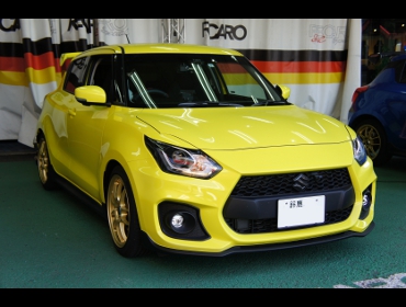 SUZUKI�@�X�C�t�g�X�|�[�c�@ZC33S�i2019�N4���j�@�Ɂ@RECARO�i���J���j�@SR-6�@KK100S�@BK�@�V�[�g�q�[�^�[�t���@����