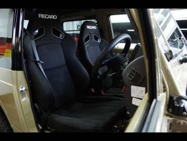 SUZUKI�@�W���j�[�@JA11�i1995�N�j�@�Ɂ@RECARO�i���J���j�@SR-7F�@KK100�@BK�@�~���E�@����