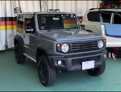 SUZUKI�@�W���j�[�@JB74�i2019�N2���j�@�Ɂ@RECARO�i���J���v�j�@SR-7F�@KK100�@BK�@�V�[�g�q�[�^�[�t���@����