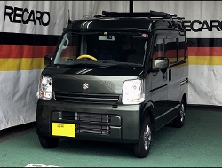 SUZUKI�@�G�u���B�@�o���@DA17V�i2019�N�j�@�Ɂ@RECARO�i���J���j�@SR-7F�@GK100�@BK/BL�@A/R�@����