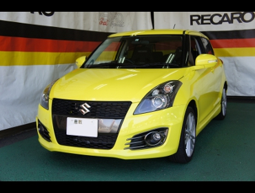 SUZUKI�@�X�C�t�g�X�|�[�c�@ZC32S�i2016�N�j�@�Ɂ@RECARO�i���J���j�@SR-7�@GU100H�@�u���E���@���@SR-7F�@GU100H�@�u���E���@����
