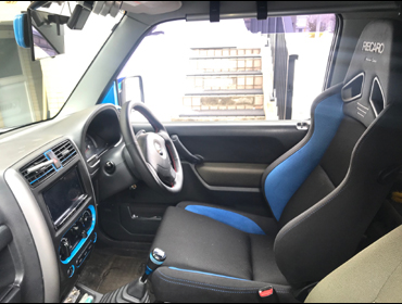 SUZUKI�@�W���j�[6�^�@JB23�@MT�ԁ@�Ɂ@RECARO�i���J���j�@SR-7F�@����@�A�h�o���X�G�f�B�V�����u���[�@����