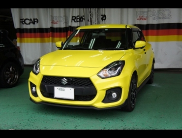 SUZUKI�@�X�C�t�g�X�|�[�c�@ZC33S�i2019�N�j�@�Ɂ@RECARO�i���J���j�@SR-7F�@KK100�@BK�@�V�[�g�q�[�^�[�t���@����