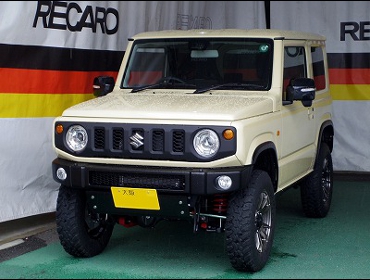 SUZUKI�@�W���j�[�@JB64�i2020�N�j�@�Ɂ@RECARO�i���J���j�@SR-7F�@GU100H�@BK�@�V�[�g�q�[�^�[�t���@����