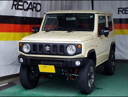 SUZUKI�@�W���j�[�@JB64�i2020�N�j�@�Ɂ@RECARO�i���J���j�@SR-7F�@GU100H�@BK�@�V�[�g�q�[�^�[�t���@����