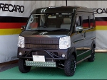 SUZUKI�@�G�u���B���S���@DA17W�i2019�N�j�@�Ɂ@RECARO�i���J���j�@SR-7F�@GK100�@BK/SIL�@�V�[�g�q�[�^�[�t���@����