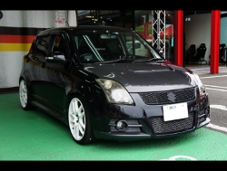 SUZUKI�@�X�C�t�g�X�|�[�c�@ZC31S�i2009�N�j�@�Ɂ@RECARO�i���J���j�@SR-6�@GK100S�@BK/RED�@����