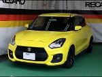 SUZUKI�@�X�C�t�g�X�|�[�c�@ZC33S�@�Ɂ@RECARO�i���J���j�@RS-G�@GK�@BK/RED�@�V�[�g�q�[�^�[�t���@����
