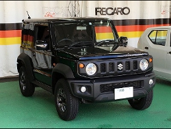 SUZUKI�@�W���j�[�@�V�G���@JB74�@�Ɂ@RECARO�i���J���j�@SR-7F�@GU100H�@�u���E���@�A�[�����X�g�t���@�~���E�@����