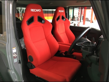 SUZUKI�@�W���j�[�V�G���@JB74W�i2020�N�j�@�Ɂ@RECARO�i���J���j�@SR-7F�@KK100�@RED�@�A�[�����X�g�t���@�~���E�@����