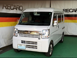 SUZUKI�@�G�u���B�@�o���@DA17V�i2018�N�j�@�Ɂ@RECARO�i���J���j�@SR-7F�@GK100�@BK/RED�@A/R�@����