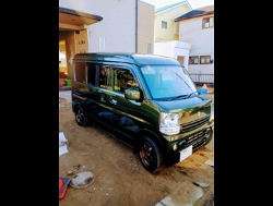 SUZUKI�@�G�u���B�@DA17�@�Ɂ@RECARO�i���J���j�@SR-7F�@KK100�@BK�@�V�[�g�q�[�^�[�t���@�~���E�@����