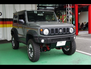 SUZUKI�@�W���j�[�@JB74�i2018�N�j�@�Ɂ@RECARO�i���J���j�@SR-7F�@GK100�@BK/�u���[�@�V�[�g�q�[�^�[�t���@����