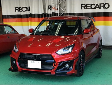 SUZUKI�@�X�C�t�g�X�|�[�c�@ZC33S�i2020�N3���j�@�Ɂ@RECARO�i���J���j�@RS-G�@GK�@BK/BK�@����