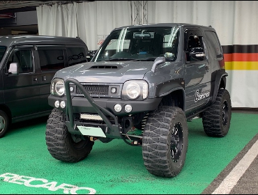 SUZUKI�@�W���j�[�@JB23�@�Ɂ@RECARO�i���J���j�@SR-7F�@GK100�@BK/RED�@�A�[�����X�g�t���@�~���E�@����