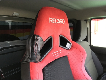 SUZUKI�@�W���j�[�V�G���@JB74W�i2020�N�j�@�Ɂ@RECARO�i���J���j�@SR-7F�@GU100H�@RED�@�V�[�g�q�[�^�[�t���@�����@