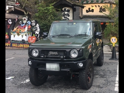 SUZUKI�@�W���j�[�@JB64�@�Ɂ@RECARO�i���J���j�@SR-7F�@GU100H�@BK�@�V�[�g�q�[�^�[�t���@����