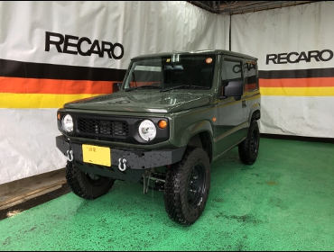 SUZUKI�@�W���j�[�@JB64�i2021�N�j�@�Ɂ@RECARO�i���J���j�@SR-7F�@GK100�@BK/BK�@�A�[�����X�g�t���@����