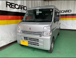 SUZUKI�@�G�u���B�o���@DA17V�@�Ɂ@RECARO�i���J���j�@SR-7F�@GK100�@BK/RED�@����