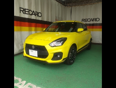 SUZUKI�@�X�C�t�g�X�|�[�c�@ZC33S�i2020�N�j�@�Ɂ@RECARO�i���J���j�@TS-G�@GK�@BK/SIL�@�V�[�g�q�[�^�[�t���@����