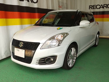 SUZUKI�@�X�C�t�g�X�|�[�c�@ZC32S�i2013�N�j�@�Ɂ@RECARO�i���J���j�@RS-G�@GK�@BK/BK�@����