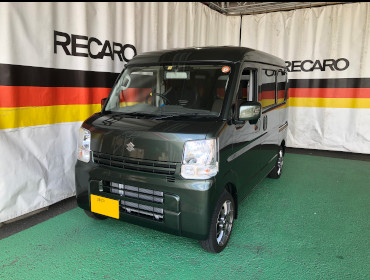 SUZUKI�@�G�u���B�@DA17V�i2021�N�j�@�Ɂ@RECARO�i���J���j�@SR-6�@GK100S�@BK/SIL�@����