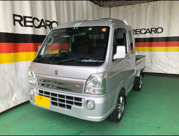 SUZUKI�@�X�[�p�[�L�����[�@DA16T�i2021�N�j�@�Ɂ@RECARO�i���J���j�@SR-7F�@GK100�@BK/RED�@A/R�@�~���E�@����