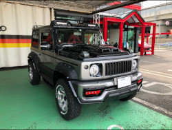 SUZUKI�@�W���j�[�@JB64�i2020�N�j�@�Ɂ@RECARO�i���J���j�@SR-7F�@GU100H�@�u���E���@�V�[�g�q�[�^�[�t���@����