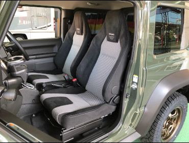 SUZUKI�@�W���j�[�@�V�G���@JB74�@�Ɂ@RECARO�i���J���j�@LX-F�@WU110H�@BK�@�V�[�g�q�[�^�[�t���@�~���E�@����