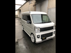 SUZUKI�@�G�u���B�@DA17V�@�Ɂ@RECARO�i���J���j�@SR-7F�@KK100�@BK�@�V�[�g�q�[�^�[�t���@�A�[�����X�g�t���@����