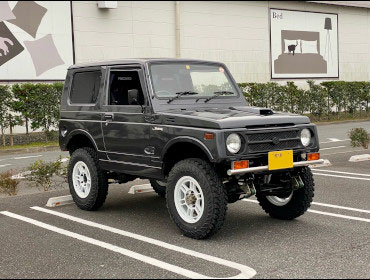 SUZUKI�@�W���j�[�@JA11�i1993�N�j�@�Ɂ@RECARO�i���J���j�@SR-7F�@KK100�@BK�@�~���E�@����