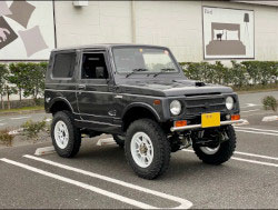 SUZUKI�@�W���j�[�@JA11�i1993�N�j�@�Ɂ@RECARO�i���J���j�@SR-7F�@KK100�@BK�@�~���E�@����