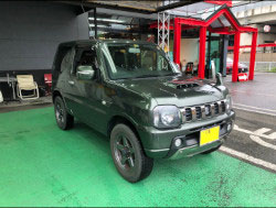 SUZUKI�@�W���j�[�@JB23�@�Ɂ@RECARO�i���J���j�@SR-7F�@GU100H�@�u���E���@�V�[�g�q�[�^�[�t���@����