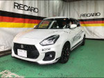 SUZUKI�@�X�C�t�g�X�|�[�c�@ZC33S�i2017�N�j�@�Ɂ@RECARO�i���J���j�@RCS�@���V�F��/�V���o�[���b�V���@���@�N���X�X�|�[�c�X�^�[CL210H�@�A�C�{���[�@����