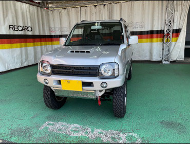 SUZUKI�@�W���j�[�@JB23W�i2014�N�j�@�Ɂ@RECARO�i���J���j�@SR-7F�@KK100�@BK�@����