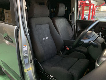 SUZUKI�@�X�y�[�V�A�M���@MK53S�i2020�N�j�@�Ɂ@RECARO�i���J���j�@�G���S���hLD�@BK�@�V�[�g�q�[�^�[�t���@����