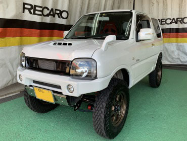 SUZUKI�@�W���j�[�@JB23�i2012�N�j�@�Ɂ@RECARO�i���J���j�@SR-7F�@GU100�@RED�@����
