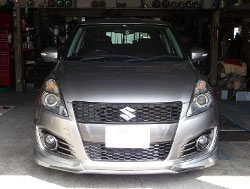 SUZUKI�@�X�C�t�g�X�|�[�c�@CBA-ZC32S�i2016�N�j�@�Ɂ@RECARO�i���J���j�@RS-G�@GK�@BK/RED�@����