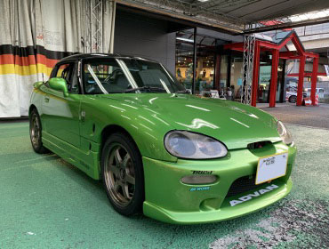 SUZUKI�@�J�v�`�[�m�@E-EA11R�i1992�N�j�@�Ɂ@RECARO�i���J���j�@RCS�@BK�V�F��/BK���b�V���@����