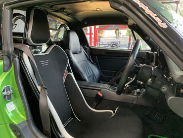 SUZUKI�@�J�v�`�[�m�@E-EA11R�i1992�N�j�@�Ɂ@RECARO�i���J���j�@RCS�@BK�V�F��/BK���b�V���@����