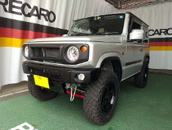 SUZUKI�@�W���j�[�@JB64W�i2022�N�j�@�Ɂ@RECARO�i���J���j�@LX-F�@WL110H�@�z���C�g�@�A�[�����X�g�t���@����