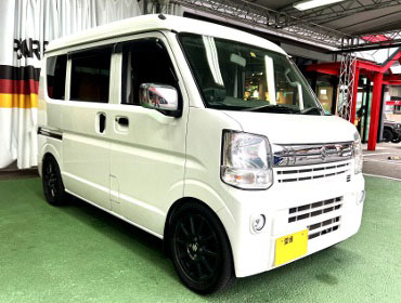 SUZUKI�@�G�u���B�@DA17V�@�Ɂ@RECARO�i���J���j�@�I���\�y�hAN220HV�@BK�@����