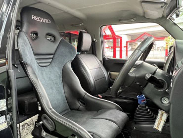SUZUKI�@�W���j�[�@JB23�i2016�N�j�@�Ɂ@RECARO�i���J���j�@RS-G�@CL�@�V�[�g�q�[�^�[�t���@����