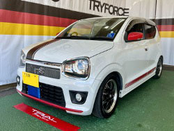 SUZUKI�@�A���g�@HA36S�i2015�N�j�@�Ɂ@RECARO�i���J���j�@TS-G�@GK�@BK/BK�@����