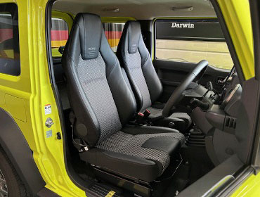 SUZUKI�@�W���j�[�V�G���@JB74W�i2023�N�j�@�Ɂ@RECARO�i���J���j�@LX-F�@WL110H�@A/R�@BK�@�V�[�g�q�[�^�[�t���@�~���E�@����