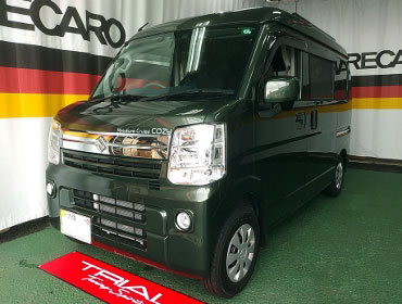 SUZUKI�@�G�u���B�@DA17V�i2015�N�j�@�Ɂ@RECARO�i���J���j�@SR-C�@BK100H�@BK/BK�@A/R�@�V�[�g�q�[�^�[�t���@����