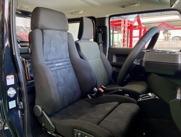 SUZUKI�@�V�G���@JB74W�i2024�N�j�@�Ɂ@RECARO�i���J���j�@�I���\�y�hAN220HV�@BK�@����